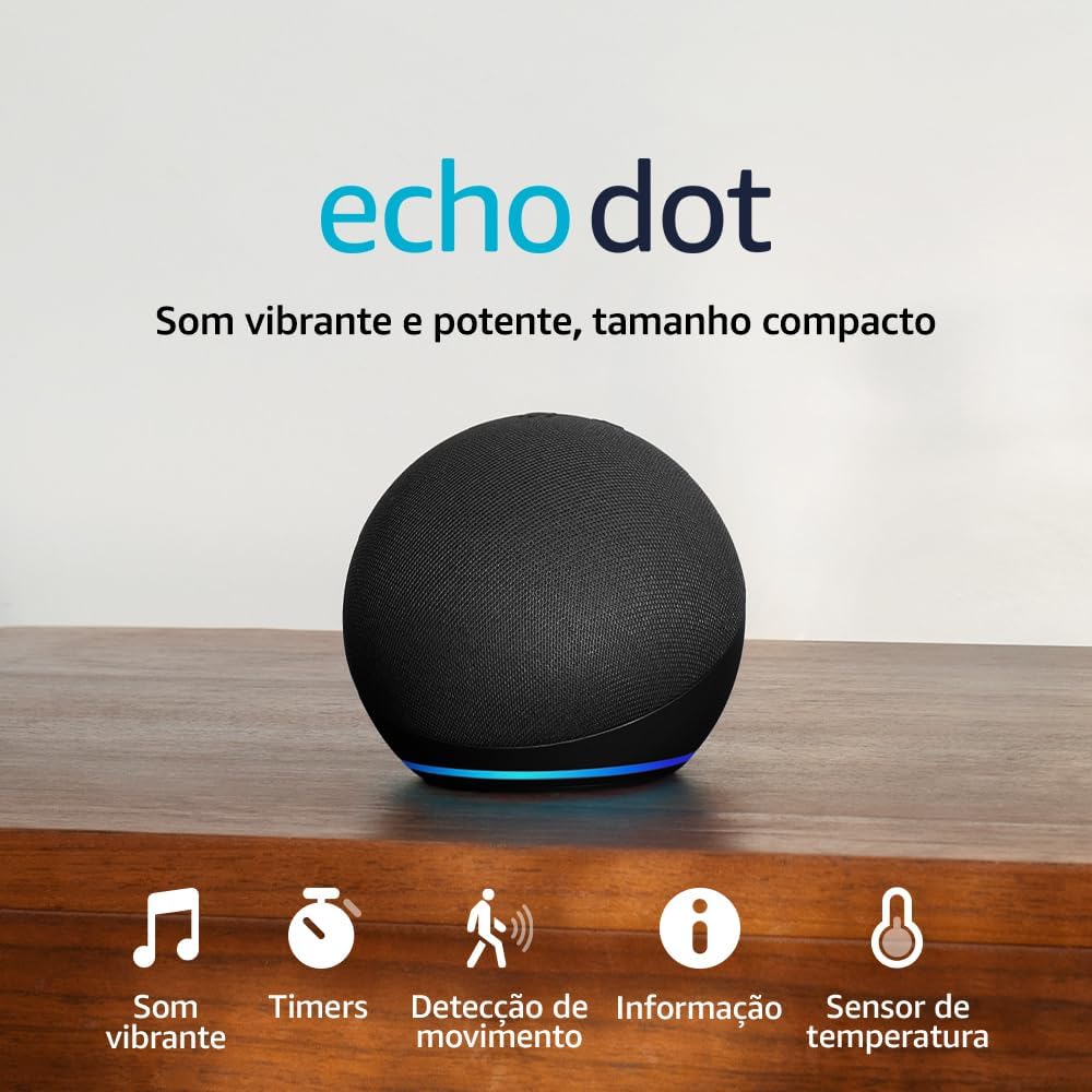 Amazon Echo Dot 5ª geração review 2026 vale a pena Alexa