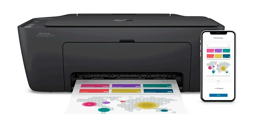 Impressora HP DeskJet 2874 Vale a Pena em 2026? A Mais Vendida do Brasil Esconde um Segredo Importante