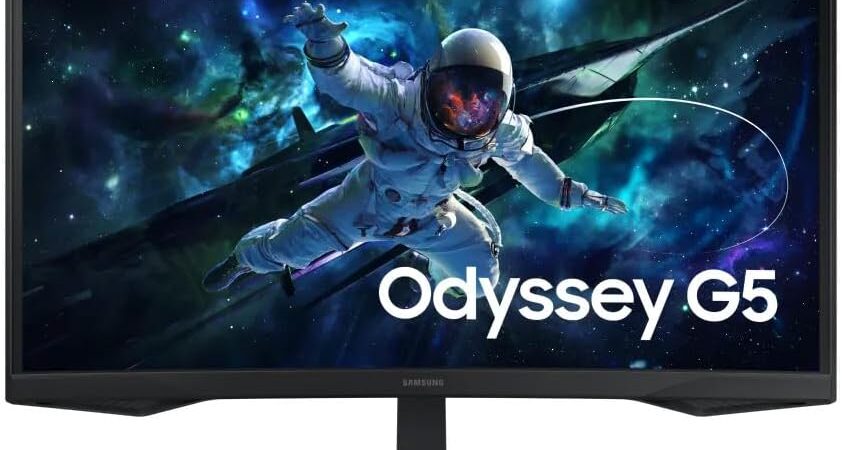 Monitor Gamer Samsung Odyssey G5 27 Polegadas Vale a Pena em 2026? O Curvo que Imersão