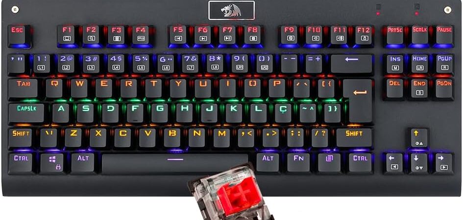 Teclado Redragon K552 Vale a Pena em 2026? O Mecânico Mais Recomendado para Iniciantes no Brasil