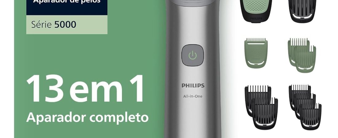 Philips Multigroom 13 em 1 Série 5000 Vale a Pena em 2026?