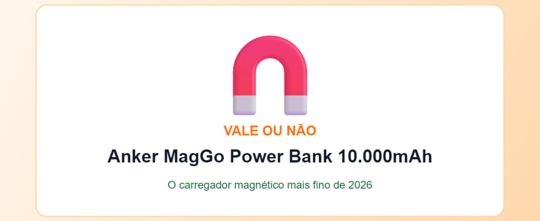 Melhores Power Banks de 2026: Top 7 com Carregamento Rápido e Wireless