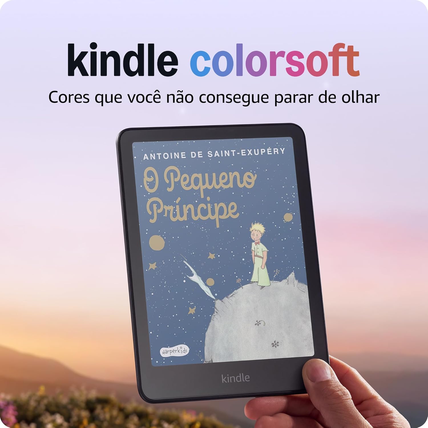 Kindle Colorsoft tela colorida mangás quadrinhos 2026