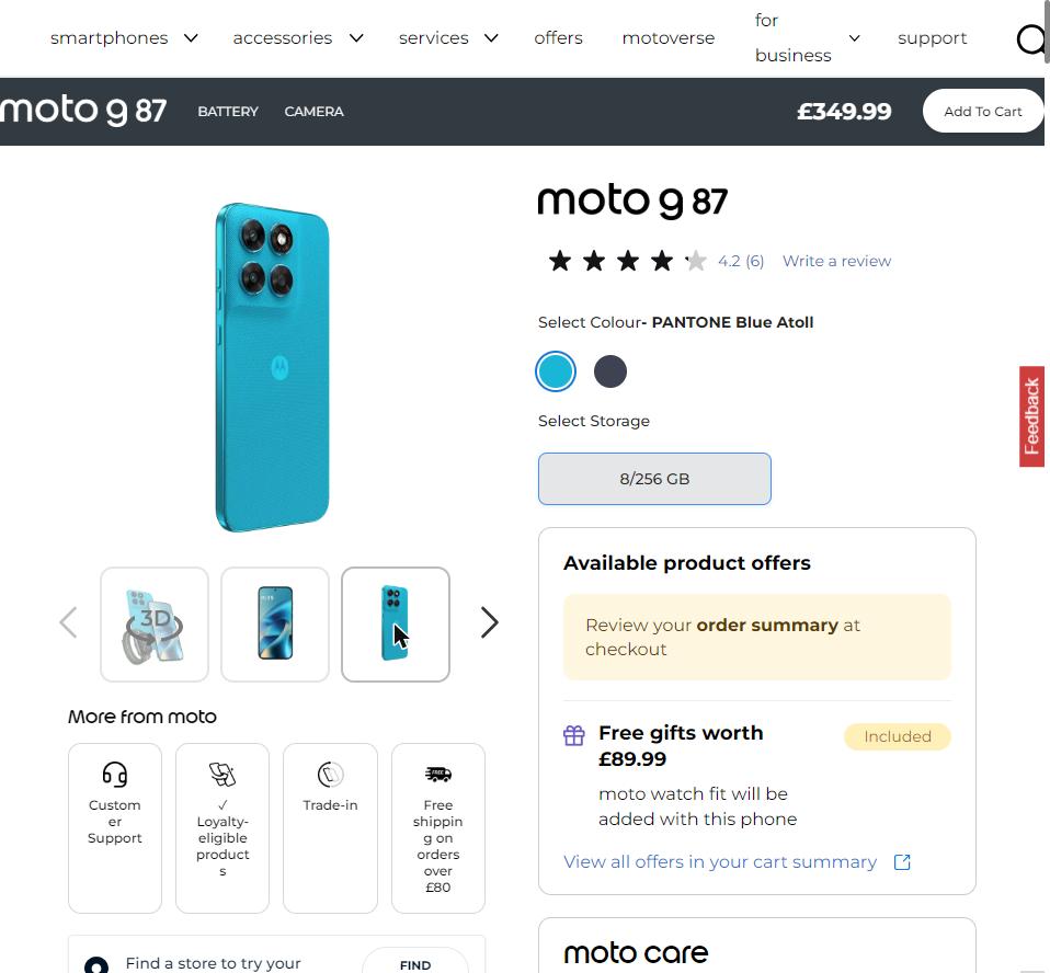 Motorola Moto G87